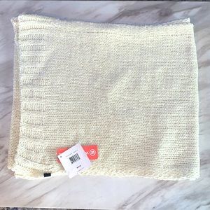 Sparkly off white Echo scarf